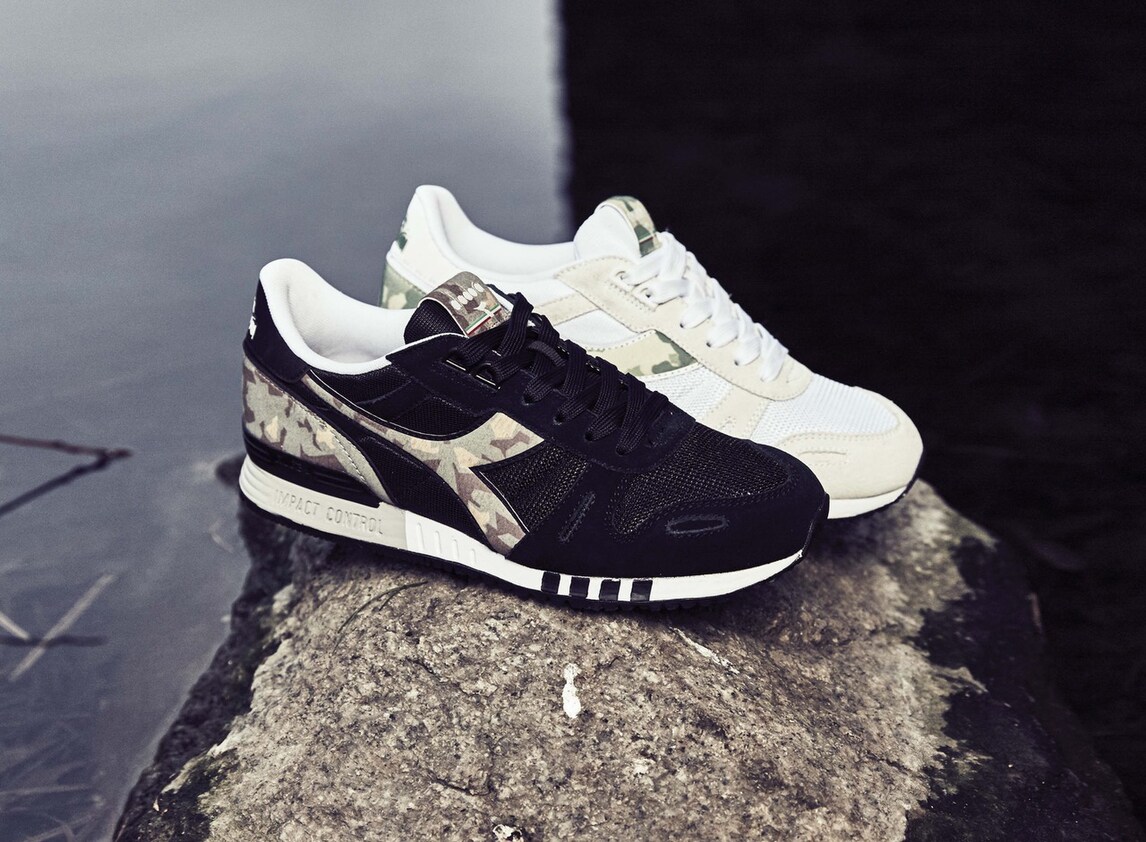 La Diadora Camo Collection sbarca da AW LAB