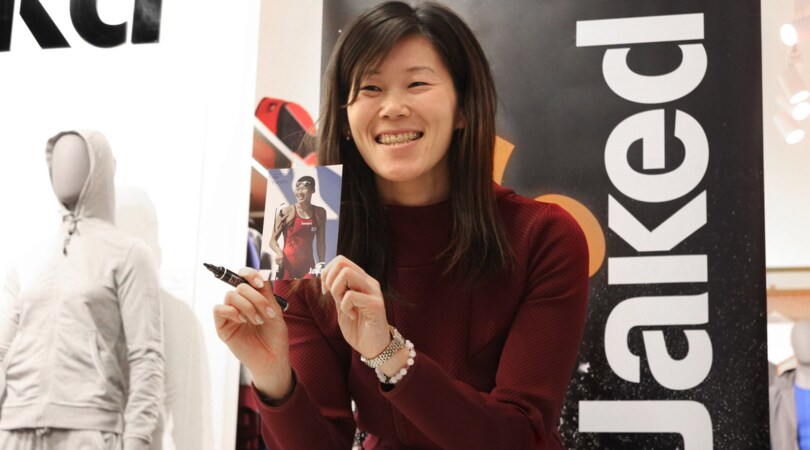 La campionessa nipponica Rie Kaneto da Jaked a Milano