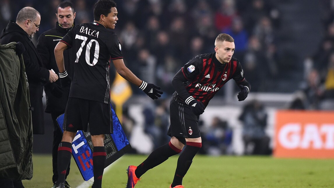 Juventus-Milan, l'esordio di Deulofeu allo Stadium