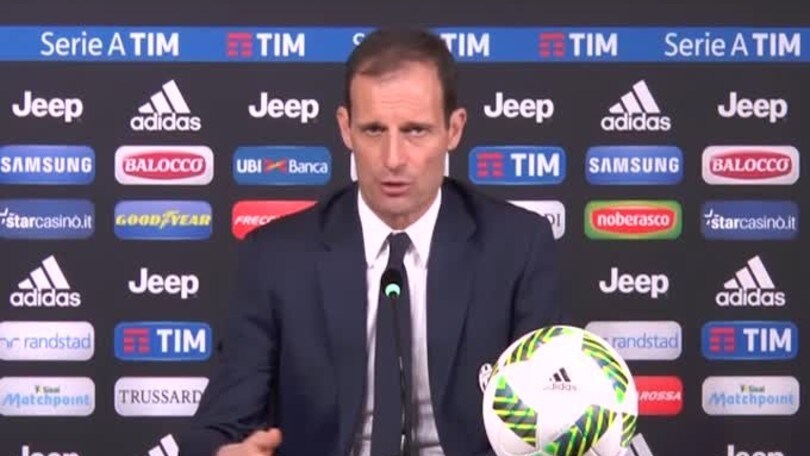 Allegri: "Modulo? Non è detto che giocheremo sempre così"