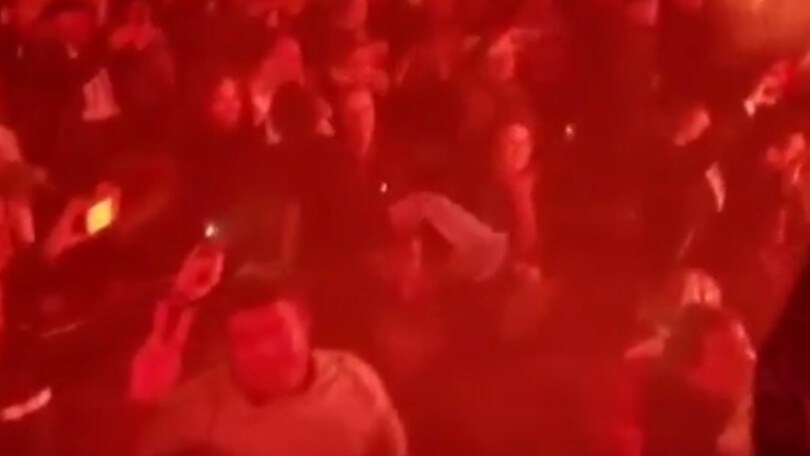 Facundo Roncaglia "cameraman" per la festa del Celta Vigo