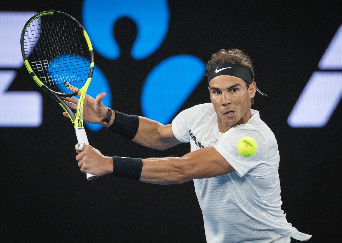 Tennis, Australian Open: Nadal-Dimitrov, Rafa avanti a 1,45