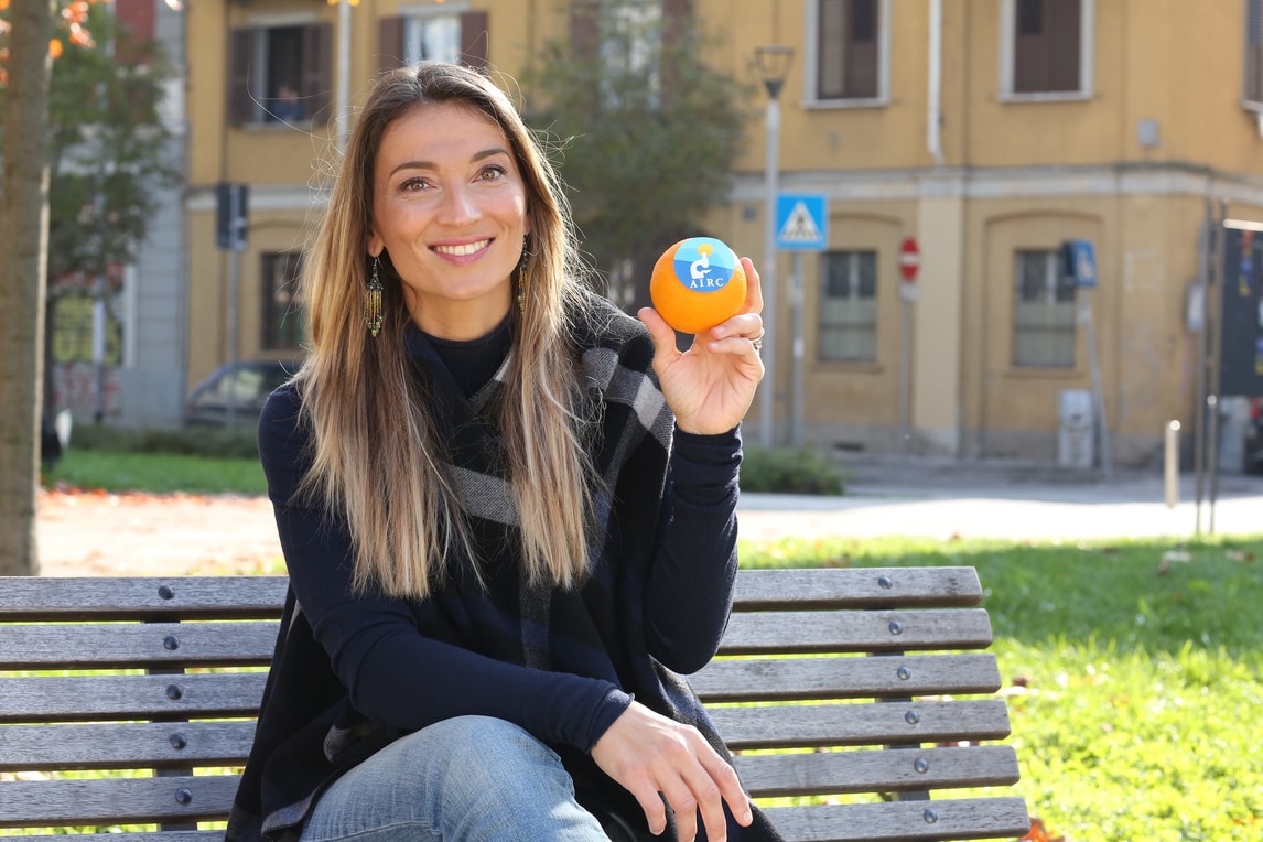 Margherita Granbassi al fianco di Airc