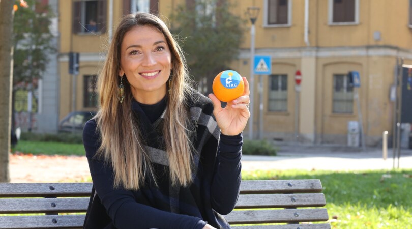 Margherita Granbassi al fianco di Airc