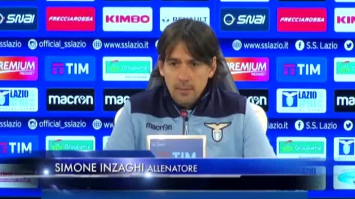 Inzaghi: "Vogliamo restare in alto"