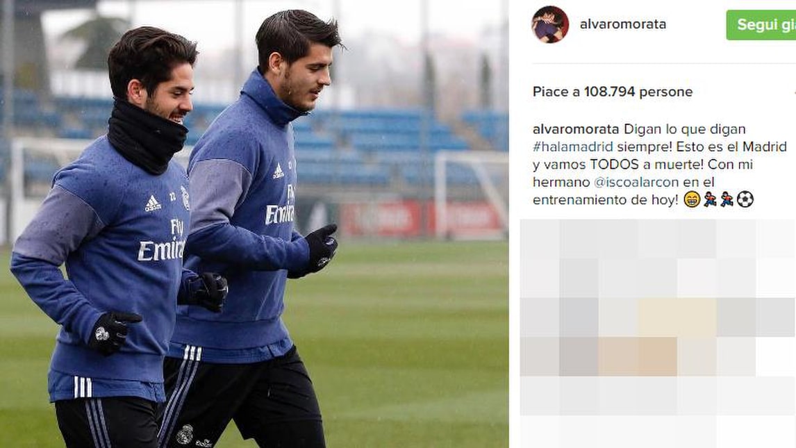 Calciomercato, Morata allontana le voci di addio: «Forza Real»