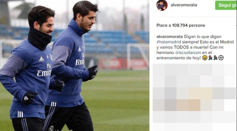Calciomercato, Morata allontana le voci di addio: «Forza Real»