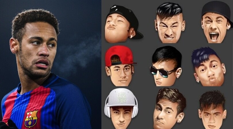 Neymar è il re dei social: ecco le sue emoticon personalizzate