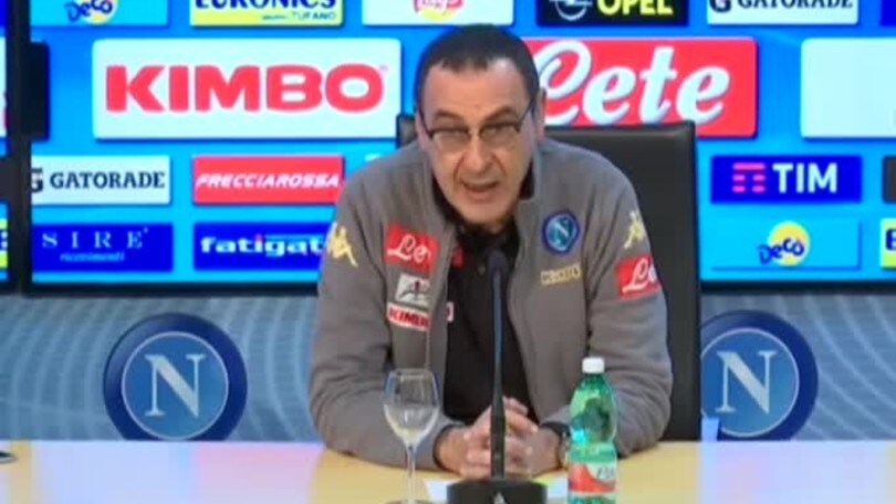 Sarri: "Milik? Non è ancora pronto"