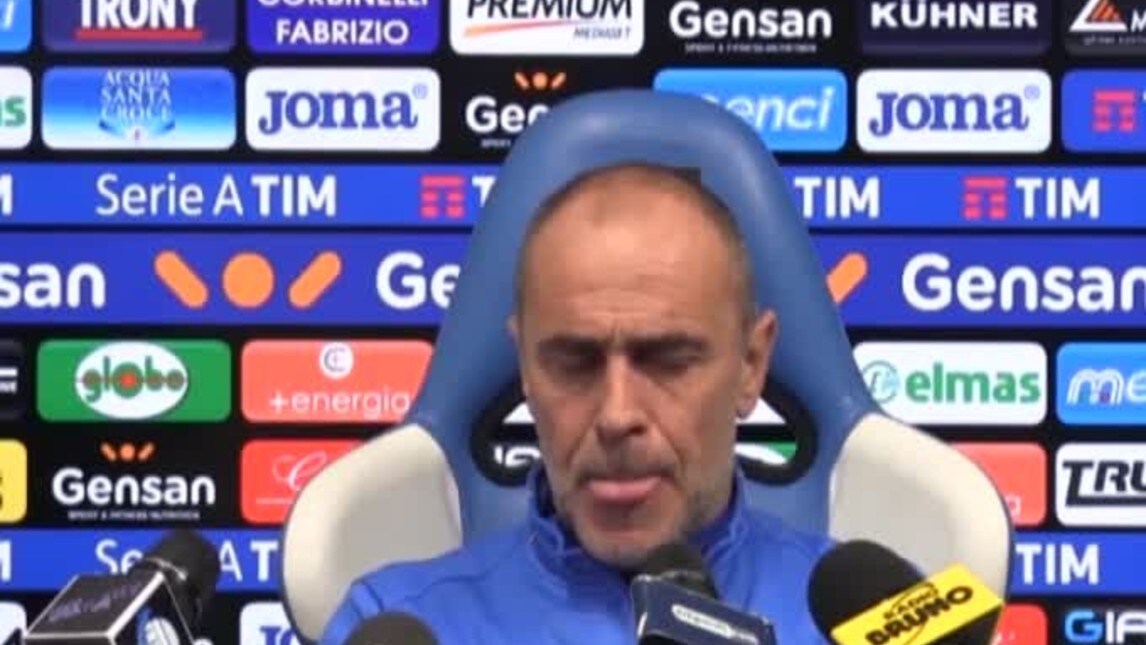 Martusciello: "Crotone? Non è un match point..."