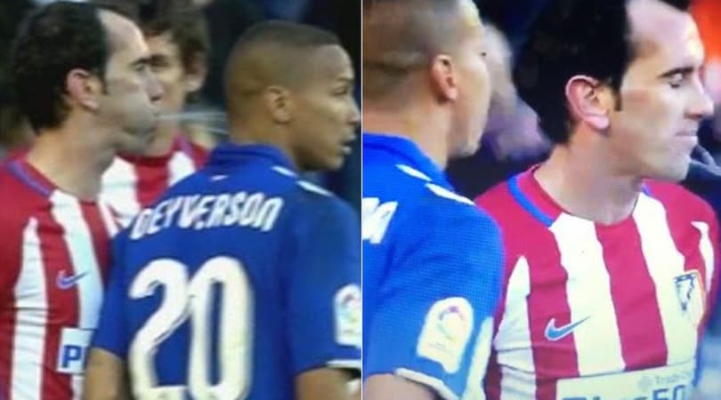Alaves-Atletico Madrid, pari anche la gara di sputi tra Godin e Deyverson