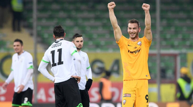 Serie B, Cesena-Ascoli 2-2: pari al 95' dei marchigiani