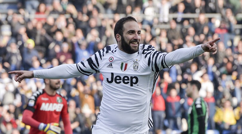 Serie A: Sassuolo-Juventus 0-2, altri 3 punti per Allegri