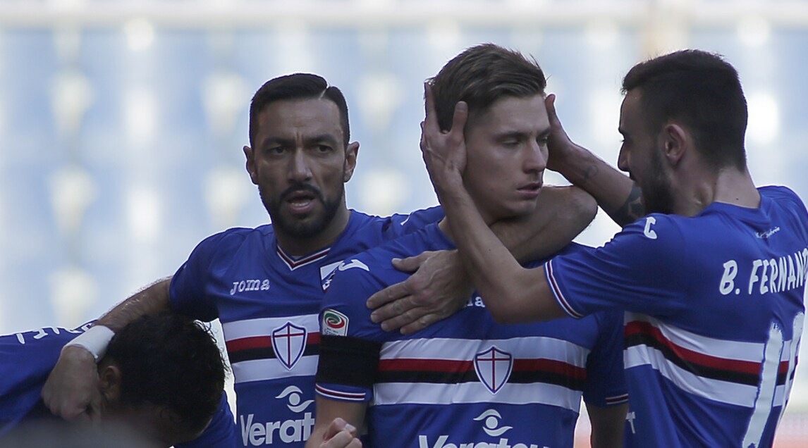 Serie A: Sampdoria-Roma 3-2, le immagini della sconfitta giallorossa