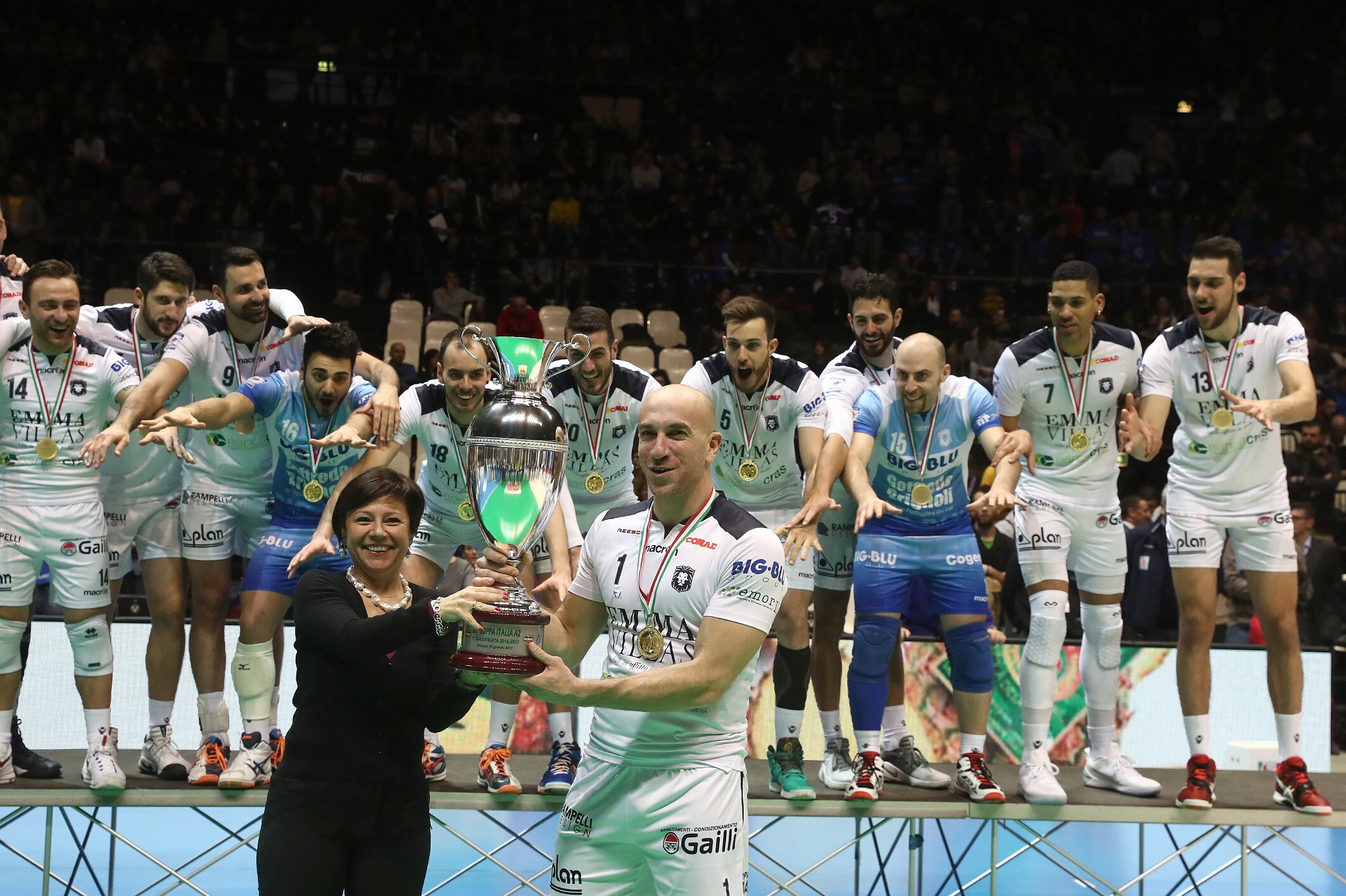 Volley: A2 Maschile, la Coppa Italia la alza Siena