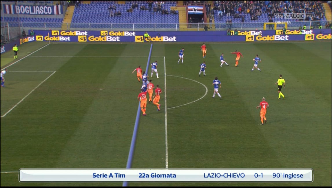 Sampdoria-Roma, rigore negato a Dzeko: sui social network monta la protesta