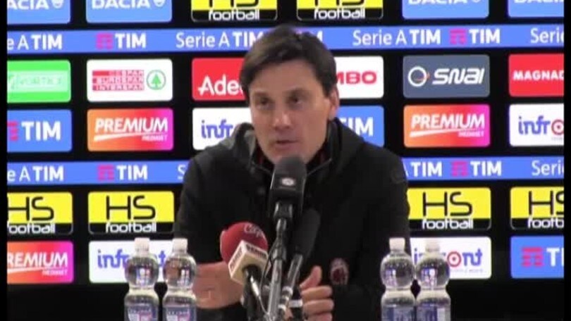 Montella: "De Paul meritava qualcosa in più del giallo"