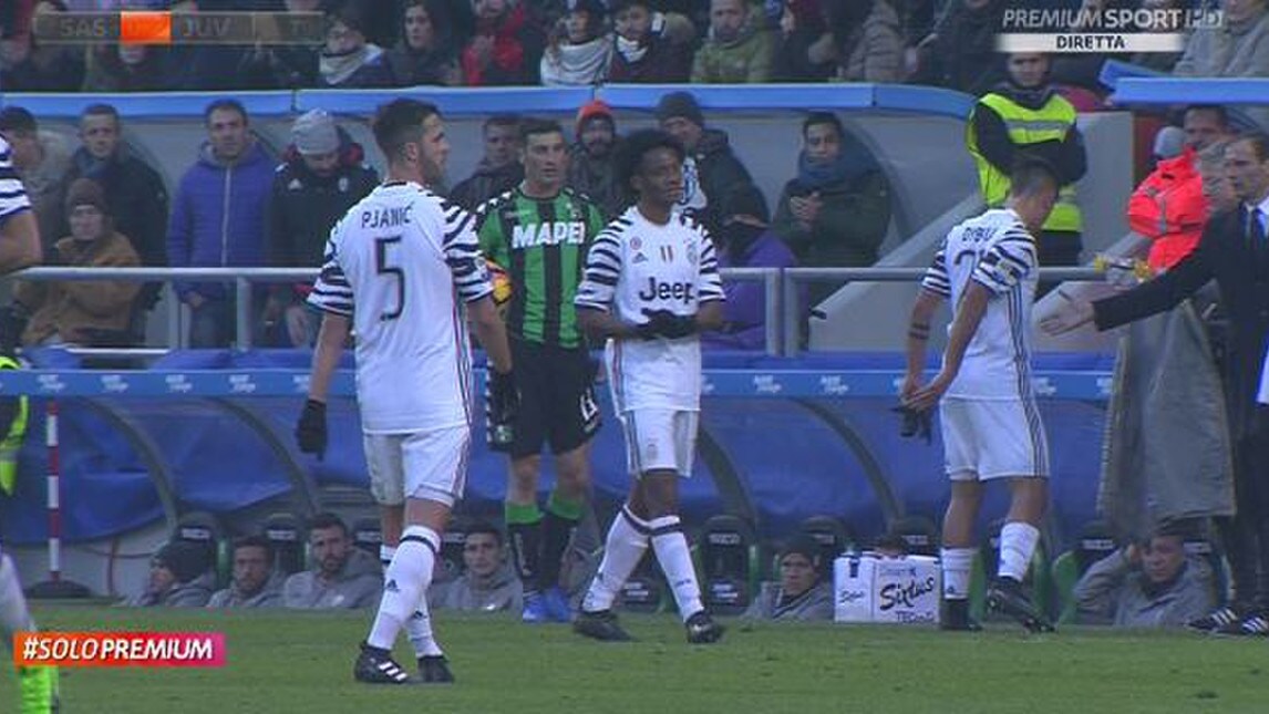 Sassuolo-Juventus, Dybala non dà la mano ad Allegri