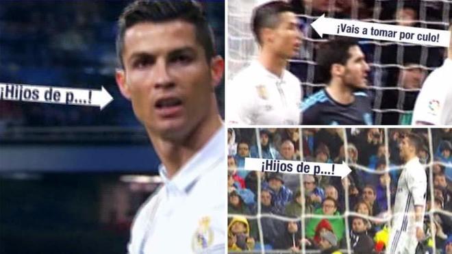 Real Madrid, Ronaldo fischiato al Bernabeu. Lui reagisce: «Figli di p...»