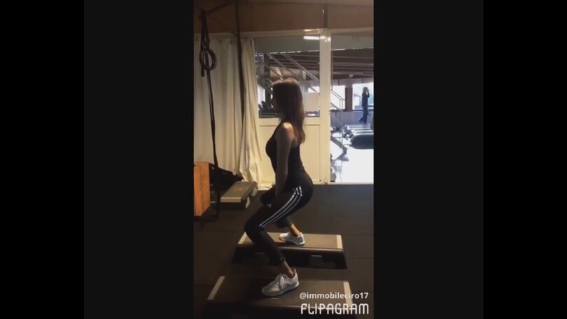 Jessica Immobile: il video in palestra è hot