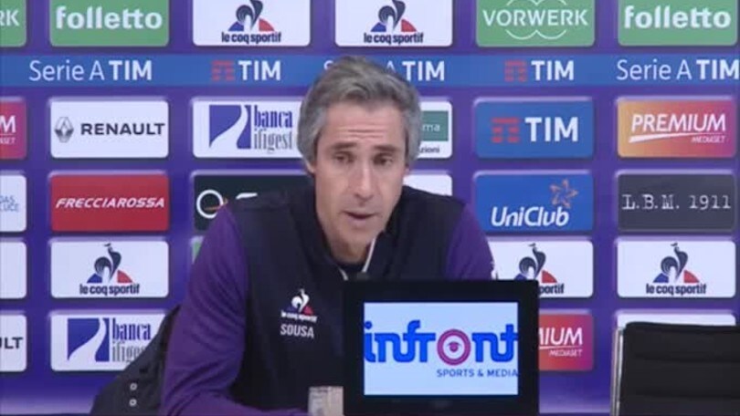 Sousa: "Pescara? Dobbiamo essere forti difensivamente"