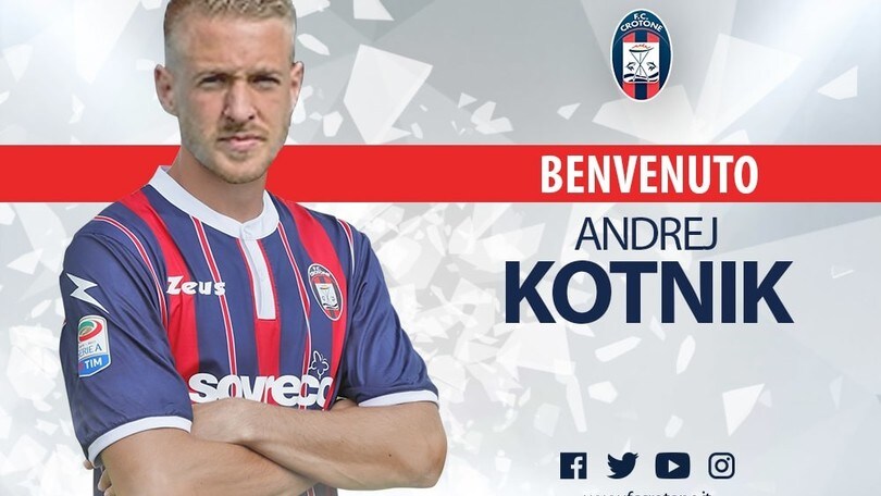 Calciomercato Crotone, preso Kotnik come jolly offensivo