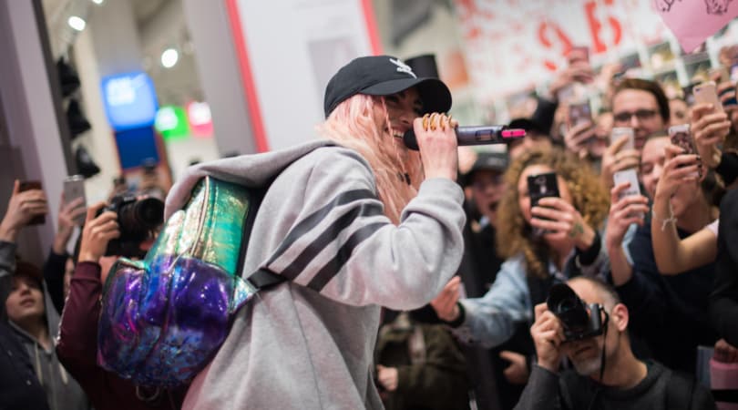 Roshelle a Milano da AW LAB per adidas Originals EQT