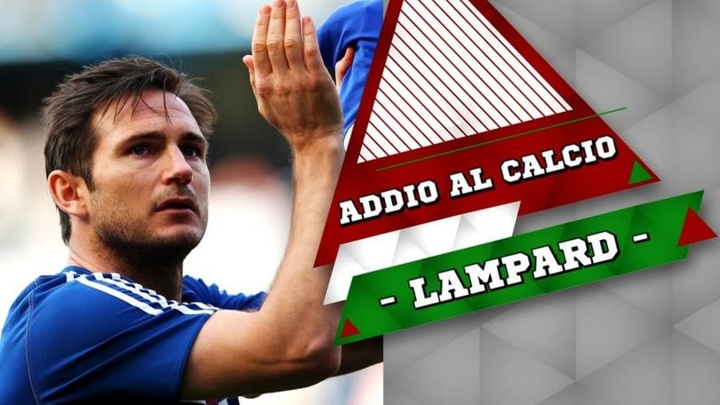 Lampard annuncia l'addio al calcio