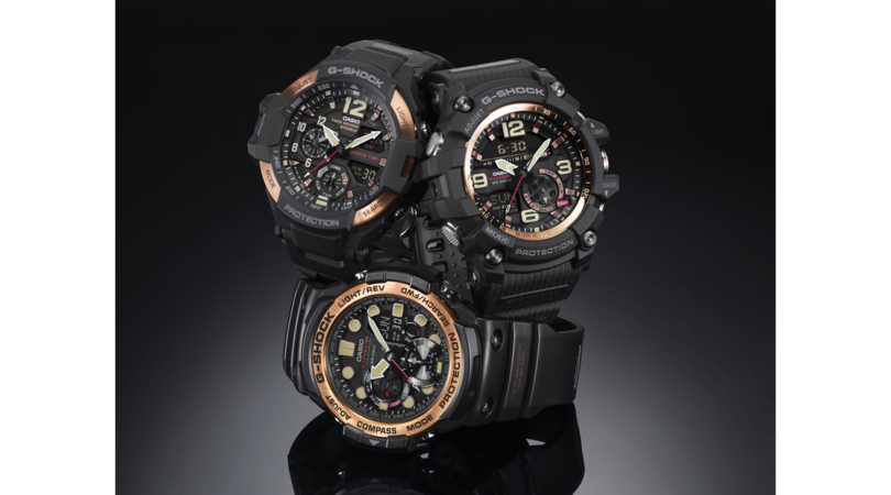 Master of G & Rose Gold Edition di G-Shock. Stile anche in condizioni estreme