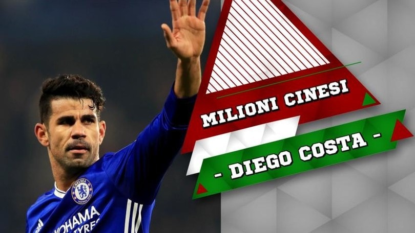 Diego Costa verso la Cina, stipendio da 30 milioni!