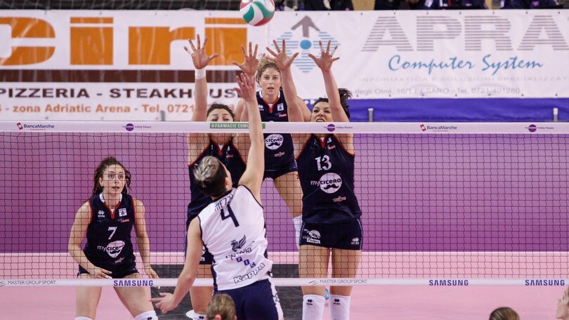 Volley: A2 Femminile, Filottrano ospita Mondovì, Pesaro contro Caserta