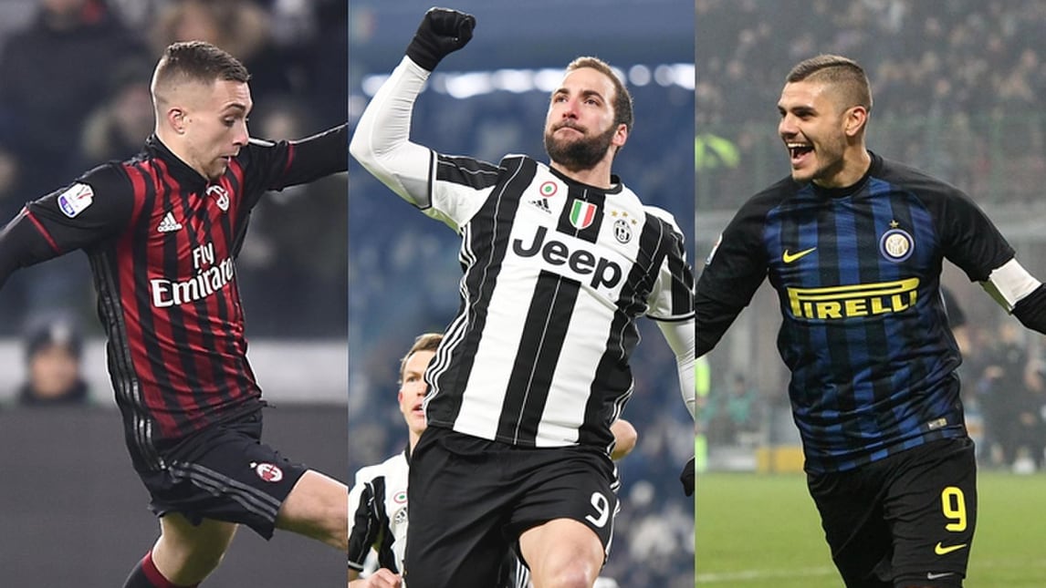 Le probabili formazioni della 23ª giornata della Serie A