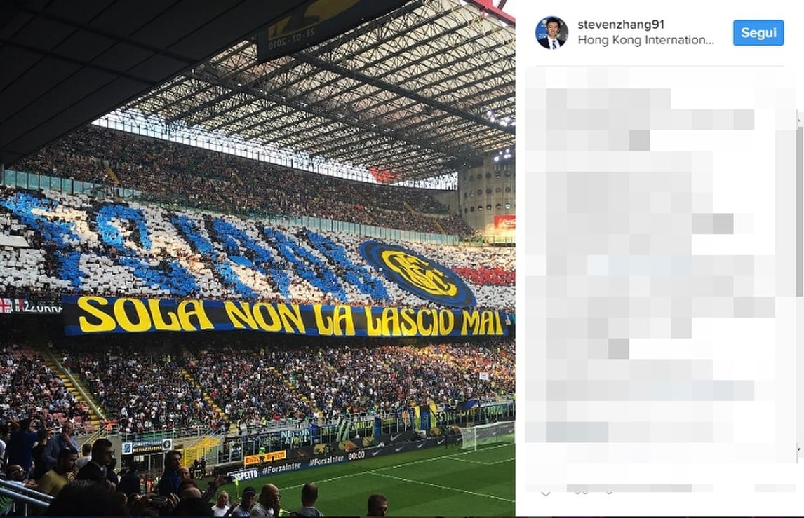 Steven Zhang carica l'Inter: «Sola non la lascio mai»
