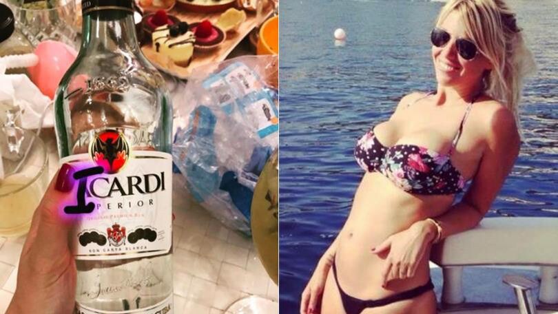 Icardi da bere per Wanda Nara