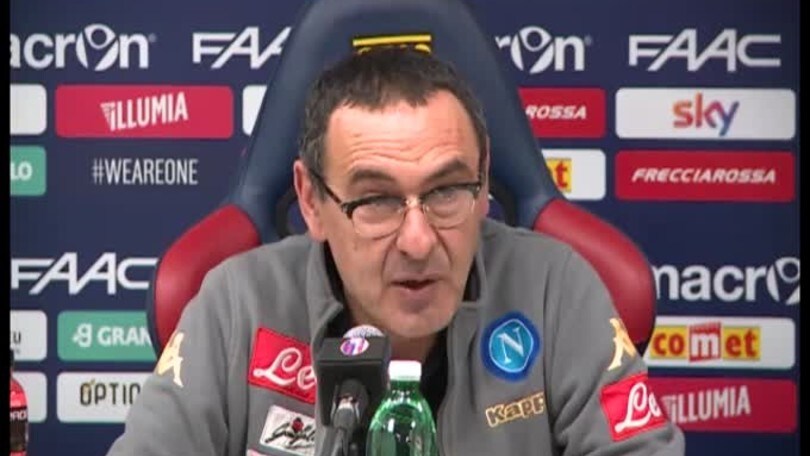 Sarri: "Forse meglio col Palermo.."
