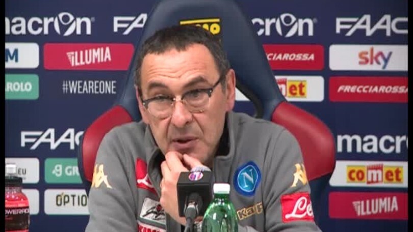 Sarri: "Non capisco le lamentele di Donadoni"