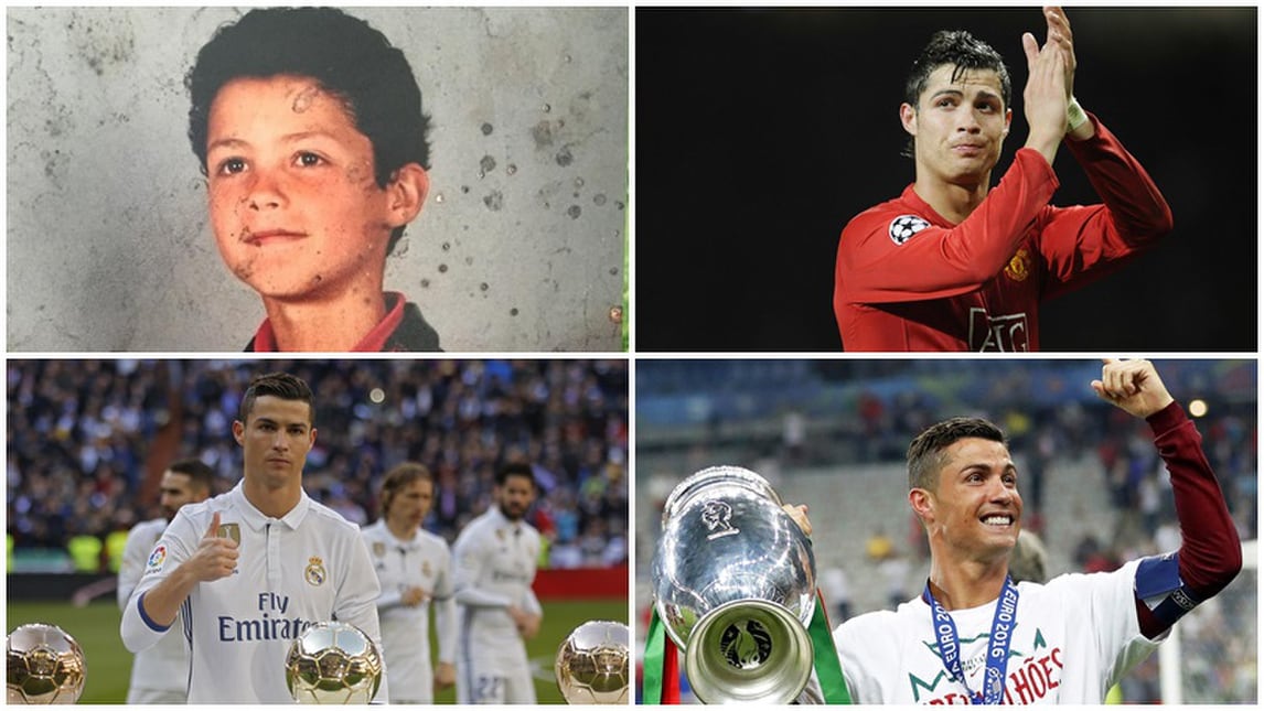 Leggenda Cristiano Ronaldo, 32 anni in 32 foto