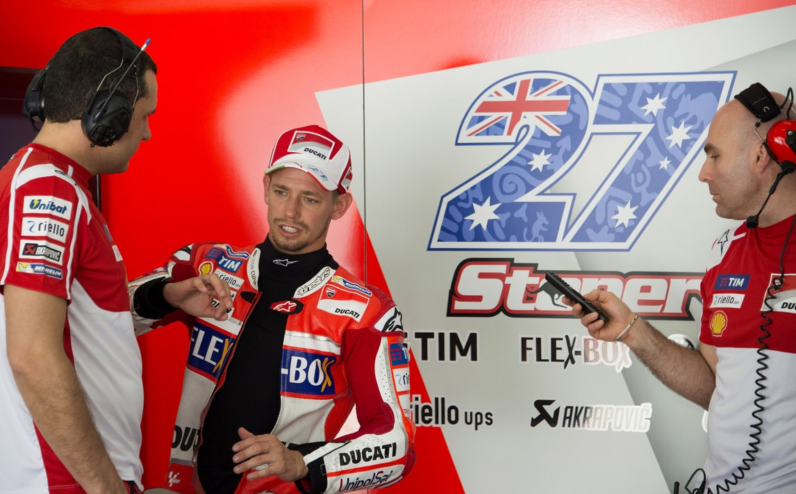 MotoGp, Stoner: «La Ducati può vincere il Mondiale»