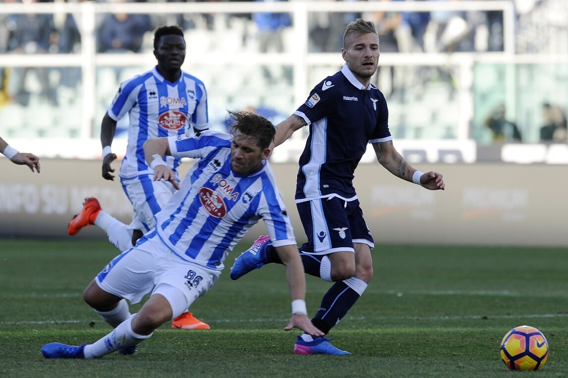 Serie A, Pescara-Lazio 2-6, il tabellino