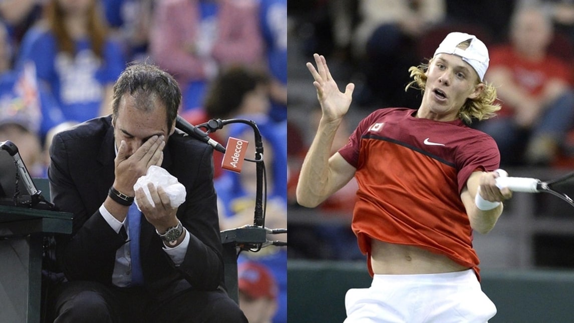 Coppa Davis, Ko Canada: decide la pallina che ha colpito l'arbitro