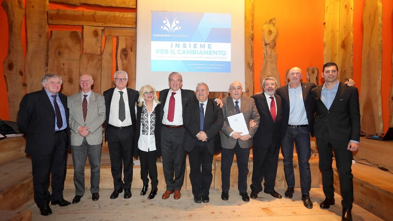 Volley: Elezioni Federali, Bruno Cattaneo ha presentato la sua squadra