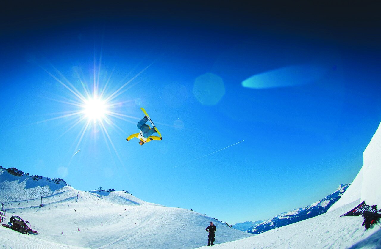 Sulla neve per tenersi in forma