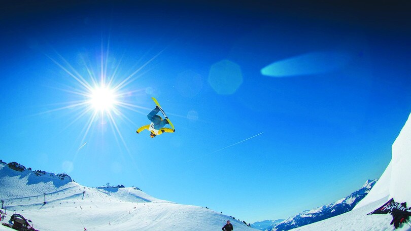 Sulla neve per tenersi in forma