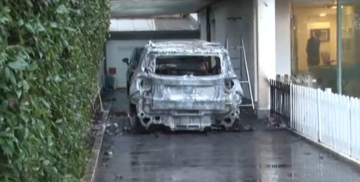 Pescara, incendiate nella notte due auto del presidente Sebastiani