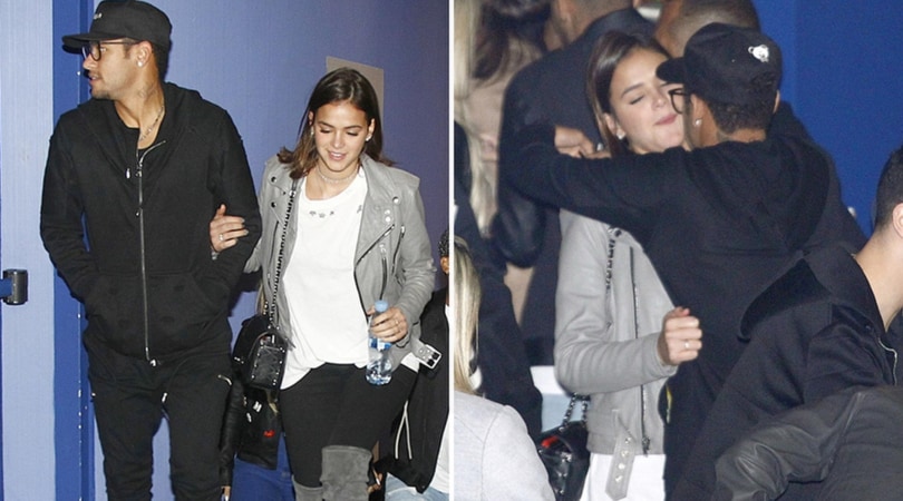 Neymar, relax al cinema insieme alla sua Bruna