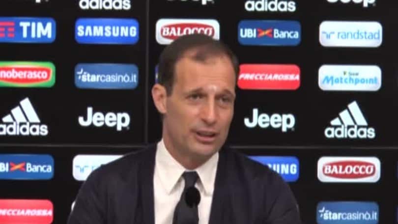 Allegri: "Pjaca titolare, Chiellini e Marchisio out"
