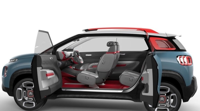 Citroen C-Aircross Concept, nuova avantgarde Suv