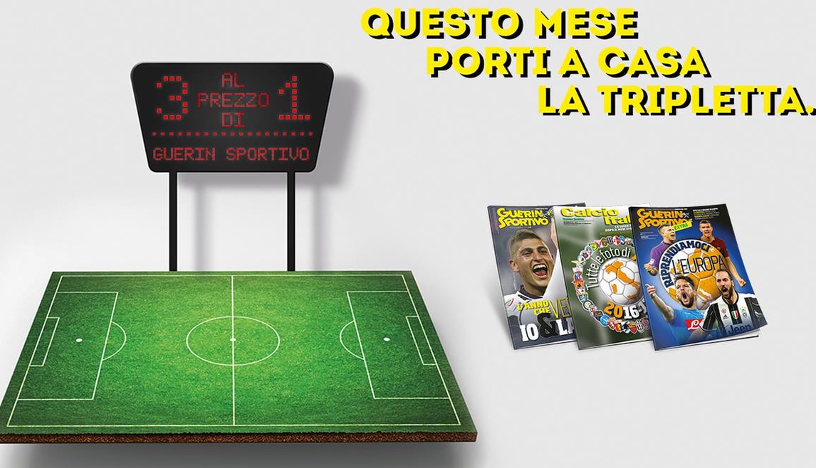 In edicola: il Guerin Sportivo si fa in tre per voi