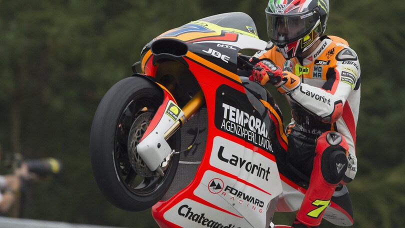 Moto2, a Milano presentato il team Forward