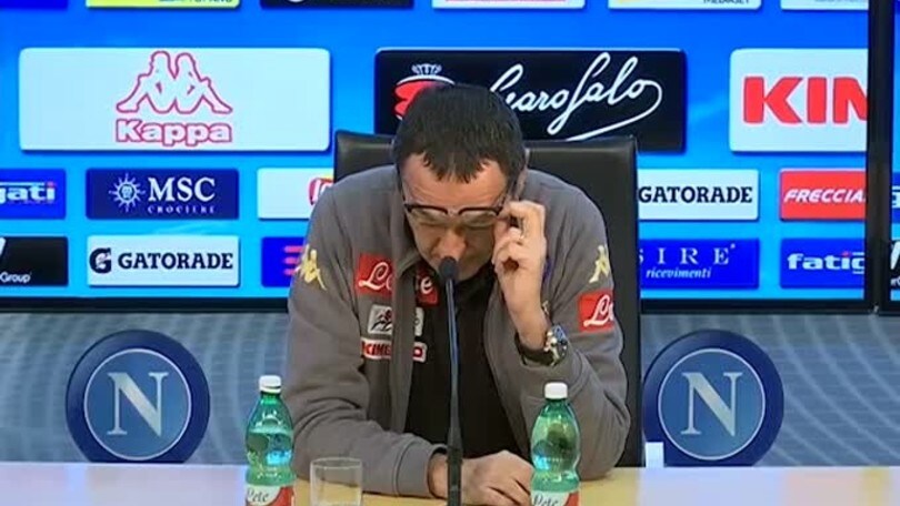 Sarri: "Capisco che ti sto sui cog..."
